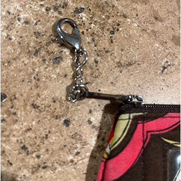 Vera Bradley ID And Change Purse With Chain Attachment - Picture 9 of 11